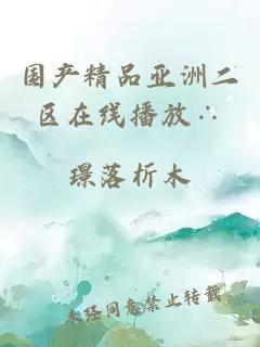 国产精品亚洲二区在线播放∴